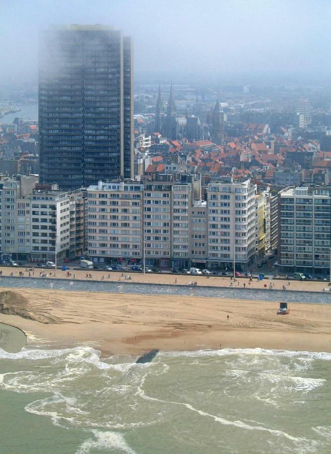 Hyper-Luxeappartement, Zeezicht, Centrum, Airco, Optie Hotelservices Ostend Exterior photo